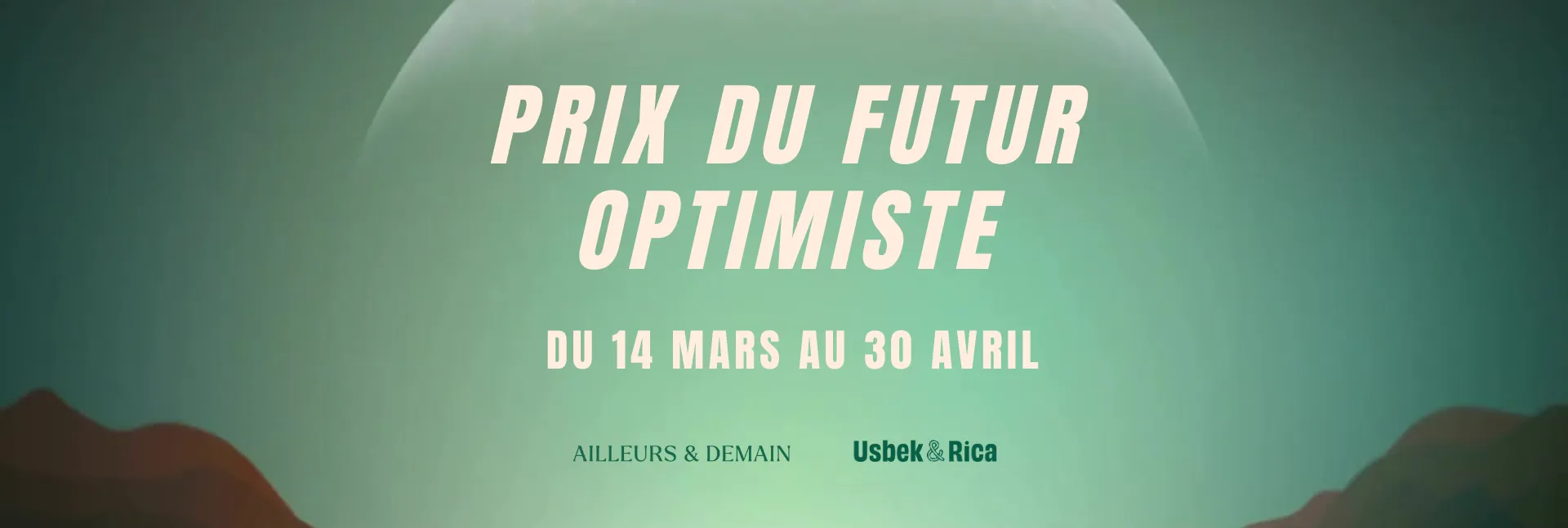 Bannière Prix du futur optimiste