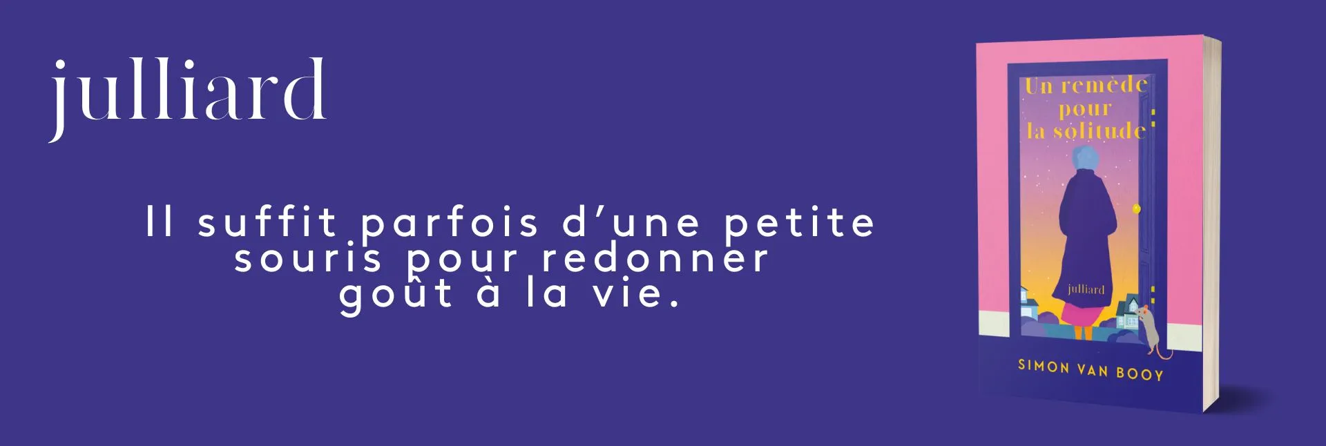 visuel du livre un remede pour la solitude