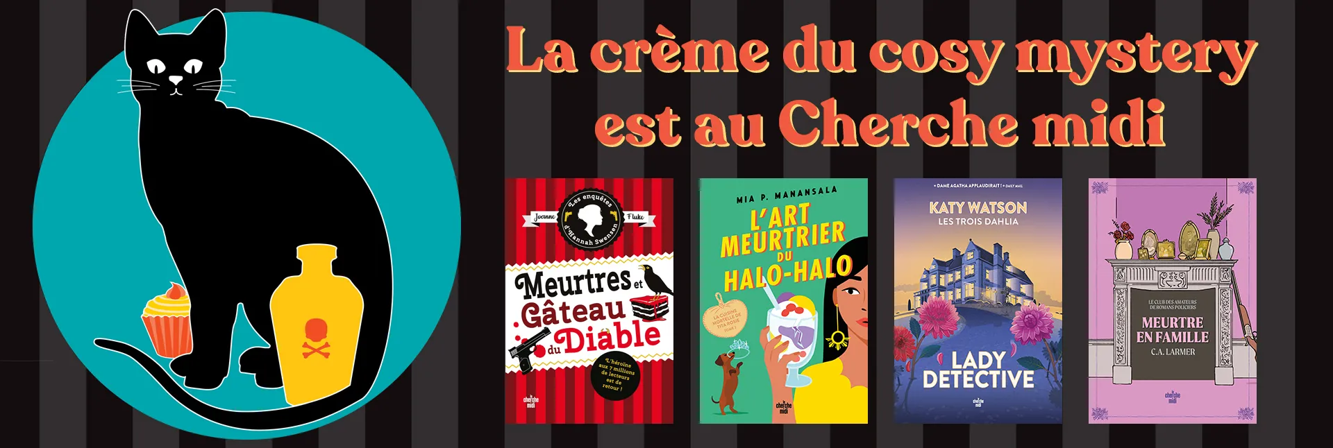 Bannière La crème du cosy mystery