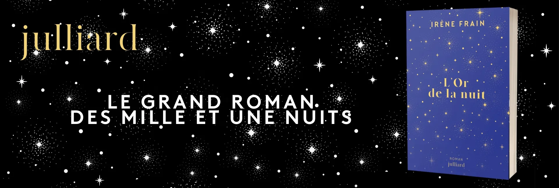 banniere or de la nuit irene frain