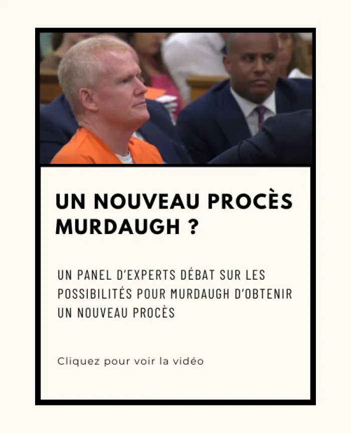 Un nouveau procès murdaugh ? 