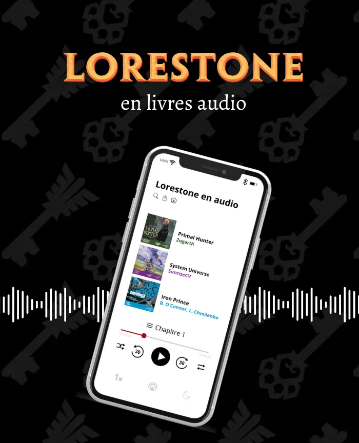 Lorestone en livres audio