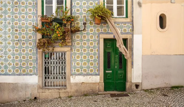 Maison traditionnelle à Lisbonne