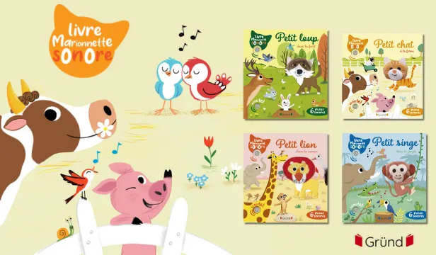 Livres sonores marionnettes