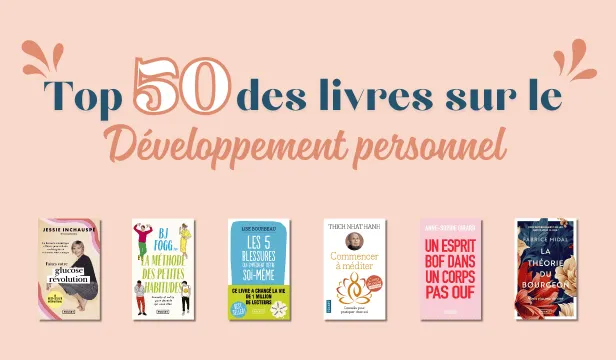 Top 50 des livres sur le développement personnel