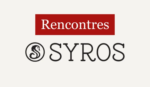 Rencontres Syros novembre
