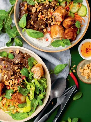 Recette bobun "On cuisine le monde en famille"