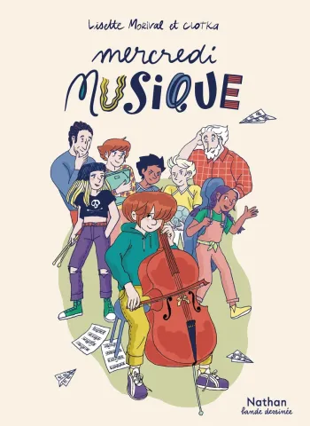Mercredi musique - Tome 1 - BD dès 8 ans de Clotka - | Lisez.com
