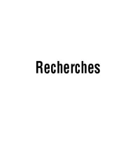 Recherches